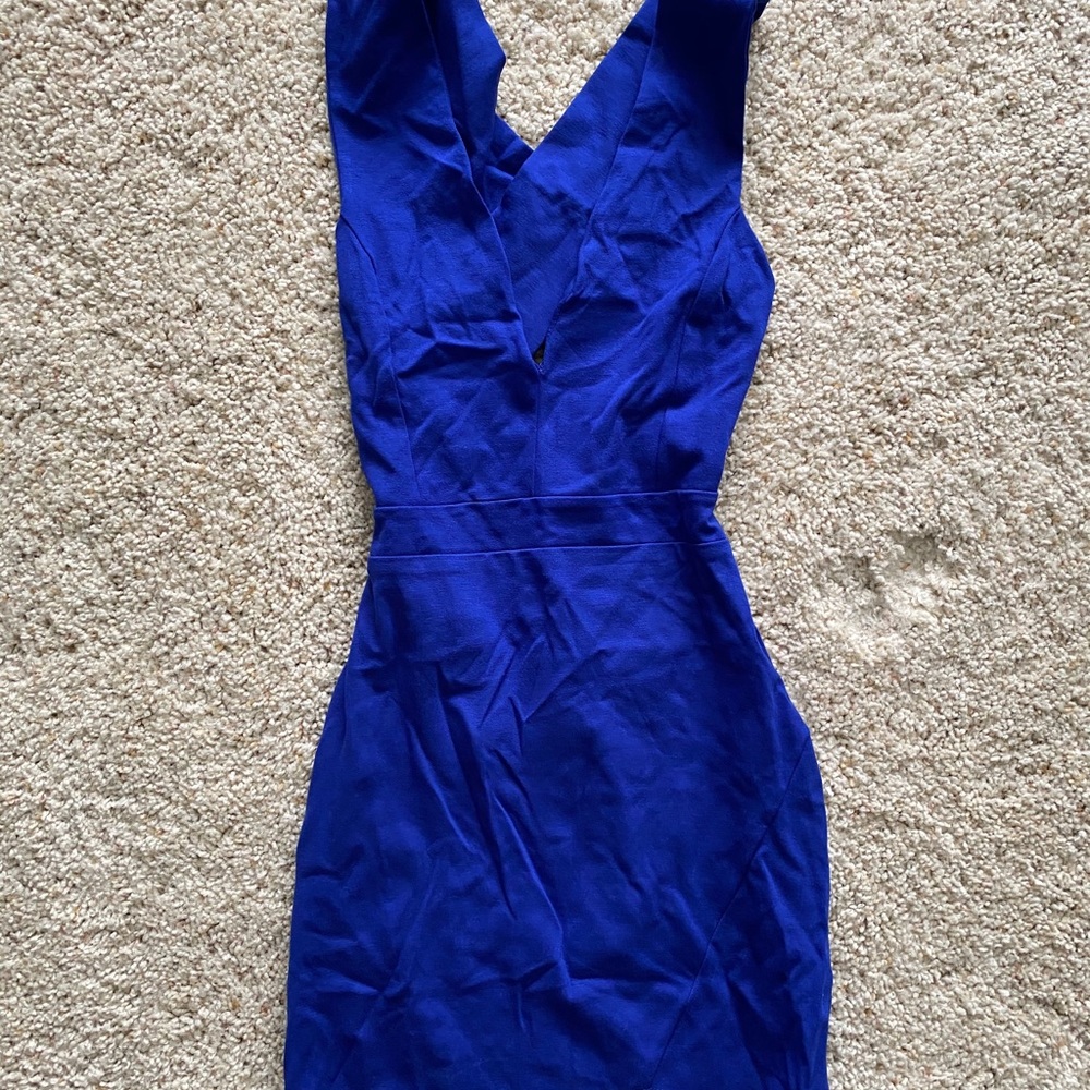 Blue dress